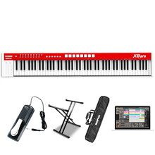 MIDIPLUS X6/X8 PRO专业半配重带音源61/88键打击垫音乐MIDI键盘 X8 Pro 键盘+送钢琴踏板+X架+键盘包+音源