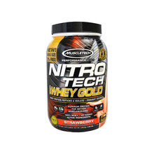 Muscletech 金装乳清蛋白质粉 草莓味 1.13千克