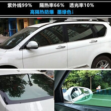 五菱荣光s面包车车膜汽车膜车窗玻璃贴膜全车膜隔热膜高隐私防晒 高隔热墨绿【6侧+1后】
