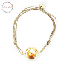 法国novabola孕产妇铃铛波拉铃安抚胎教孕妇礼物 镀18k黄金系列发顺丰 Care可儿系列 成人款       18K镀黄金