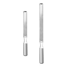 指甲锉条打磨条不锈钢磨砂条美甲修甲工具厚硬双面挫刀家用 小号1把+大号1把