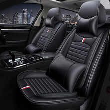 长城哈弗H6运动版M6哈佛F7F5大狗H9H7H4H5H1H2座套四季通用汽车坐垫全包座垫夏季座椅套 N14【全皮款全包】黑色豪华版