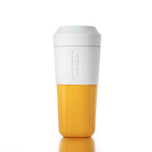 迷你水果榨汁杯 便携式榨汁机 小型家用多功能usb充电果汁机公司团购  礼品采购 白色