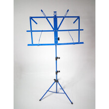 天鸣 Tianming 谱架乐谱架便携式可折叠升降小提琴谱架带防水包吉他古筝二胡书架 蓝