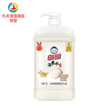 新品淘米水洗洁精家庭装大瓶洗碗食品级厨房按压冷水去油渍不伤手 一瓶淘米水洗洁精体验装1.7kg