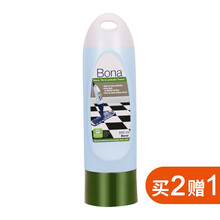 博纳 bona木地板复合地板清洁液大理石瓷砖地砖去污保养清洁剂喷水拖把替换补充装850ml 硬质850mL