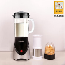 豆浆机多功能家用早餐豆腐料理机渣汁分离免过滤非免煮磨粉绞肉机 标准版2刀2杯