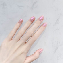 一然极光色系指甲油女持久免烤快干可撕拉无味少女网红人鱼姬 334 纯净