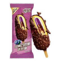 5支伊利巧乐兹巧脆棒巧恋果巧丝绒冰淇淋脆皮雪糕冷饮冰激凌75g巧乐兹四个圈 巧乐兹巧恋果5支