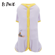 ISPET狗狗四角裤秋冬衣服泰迪贵宾比熊家居全包衣服 紫色-女款 S（建议2-4斤）