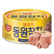 【韩国直采】韩国原装进口 东远 方便速食罐头 即食鱼肉沙拉寿司饭团材料 盛田 金枪鱼罐头100g