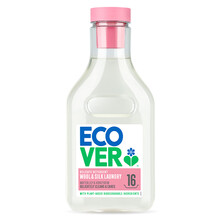 ECOVER 真丝洗涤剂丝毛净羊毛羊绒洗衣液内衣净清洗液桑蚕丝专用防缩水清洗剂 真丝羊绒洗衣液750ml