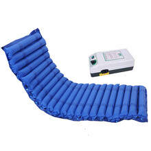 冀国康【顺丰速运】防褥疮气床垫 加宽加厚充气垫可带便孔 波动充气带睡眠 【90cm护理床用】蓝色+ 睡眠气泵 不带便孔