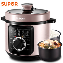 【专享】苏泊尔 SUPOR 6L大容量家用电压力锅 安全易用 3-8人 SY-60YA9051高压锅