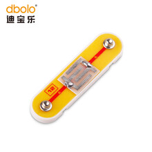 迪宝乐电子积木12号零件触摸板儿童物理电路拼装科学制作实验元件DIY玩具 【12号零件】触摸板