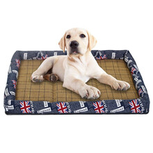 贝尼宠 狗窝夏季 大型犬狗垫子 狗狗凉席小型犬中型犬通用猫狗窝 狗凉席窝时尚耐脏XL60斤内