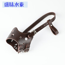 狗狗嘴套狗口罩防咬防叫中大型犬止吠器防乱吃金毛萨摩耶狗罩狗套 棕色 XS—超小型【建议5-15斤】