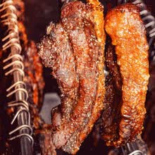 云南西双版纳脆皮烤肉后腿 香辣猪肉脯五花肉下饭菜特产 1斤5花脆皮烤肉 其它SS 200克后腿(比五花瘦)