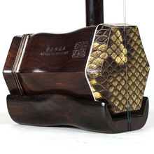 正音堂 藏品紫檀二胡乐器 苏州民族二胡琴乐器手工制作专业演奏旧料小叶紫檀二胡可收藏 老料南阳檀珍藏版