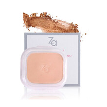 ZA新能真皙嫩白两用粉饼粉芯9g SPF20PA++ 保湿左香控油遮瑕干湿两用 21#象牙白