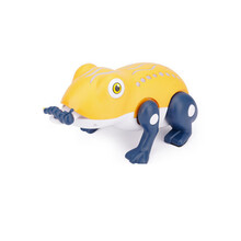 儿童玩具跳跳蛙 抖音网红同款声光吃虫跳跳青蛙会唱歌跳舞玩具电动带灯光儿童 欢乐跳跳蛙【黄色】 自备电池