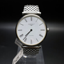 【二手95新】浪琴优雅系男士中性自动机械34mm  L4.708.4.11.6腕表（现货）