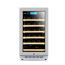 LeBarr/乐吧 L22S 恒温恒湿红酒柜葡萄酒柜冷藏柜 进口压缩机 家用 独立嵌入两用 可开专票 不锈钢门