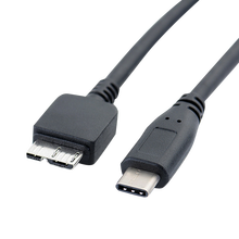 移动硬盘数据线 USB3.0 高速传输 数据安全数据线 Type-C转Micro B（长30厘米） 数据线