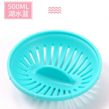 适配特百惠水杯500ml茶韵杯茶隔配件400毫升杯漏茶隔滤网茶漏 500ML茶韵杯茶隔：湖水蓝
