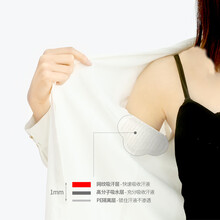 FaSoLa抗菌腋下吸汗贴夏季一次性薄透气腋窝吸汗衣贴防臭止汗垫 薄荷香型 1包(20枚)