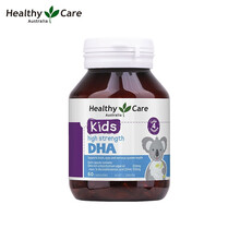 Healthy Care 高浓度儿童DHA胶囊 60粒呵护宝宝眼脑健康澳洲进口