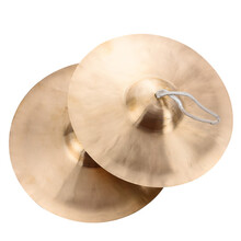 铜镲响铜成人/儿童铜大号/小号京镲锣鼓全套镲片乐器配件 30CM响铜镲(重约2.7斤)