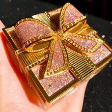 玛可安迪定妆粉饼空气蜜粉散粉控油遮瑕自然女 蝴蝶结（象牙白）