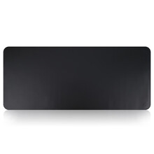 镭拓（Rantopad）S12 鼠标垫超大号 笔记本电脑键盘垫 防水皮革桌垫 办公桌书桌写字台桌面垫 黑色