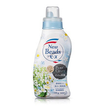 日本花王洗衣液含柔顺剂 持久留香分解顽固污渍洗护合一 铃兰香780g