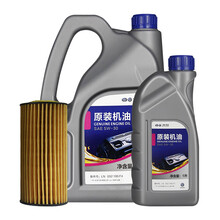 一汽大众（Volkswagen）原厂小保养套餐 机滤+机油5W-30 5L 迈腾/CC 1.8T/2.0T