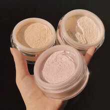 玛可安迪蜜粉定妆控油防水马克遮瑕散粉定妆粉网红彩妆 010#象牙白（关注赠：散粉刷）