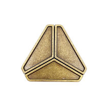 魔金puzzle10级九连环系列解环扣 抖音同款锌合金玩具益智戒指智力锁烧脑怀旧 三角锁