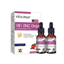 【顺丰速递】韦达普铁滴剂CPP铁剂宝宝钙铁锌DK滴剂DHA藻油3A滴剂 VITA PALS美国进口 锌滴剂 30ml