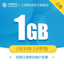 中国移动 江西移动 1G 小时包