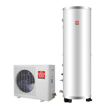 CHEBLO热水器 家用 大容量可选空气源热泵热水器 漏电保护线控器设定温度 200L 珍珠白【1匹】 自行安装