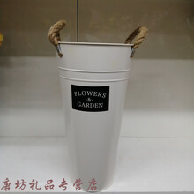 仿真芦苇草 狗尾巴草水草大束长枝落地室内客厅卧室落地装饰花 白色花桶一个