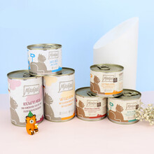 天弗 德国mjamjam喵吖喵无谷主食猫罐头mja成幼猫200g/400gx6罐 高蛋白鸡肉昆虫200gx6罐 6个月以上