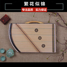 古筝琴练指器21弦14弦指法器指法手型训练器便携式迷你小古筝 21弦练指器 繁花似锦