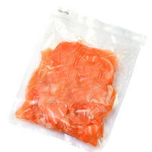 冰鲜三文鱼刺身生鱼片碎肉鱼腩鱼尾纯肉边角料 1斤