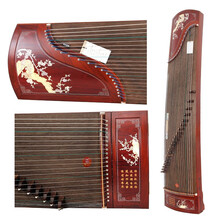 龙凤古筝 红檀银丝镶嵌专业演奏筝（诗词咏梅）【定制】