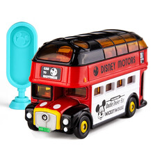 多美（TAKARA TOMY）多美卡迪士尼合金小汽车模型Tomica女孩玩具车米奇米妮老爷车 阳光甲板车米奇139805