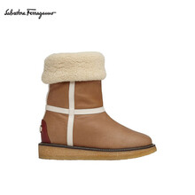 菲拉格慕(Salvatore Ferragamo) 女士GANCIO靴子 0733140_1C _ 75