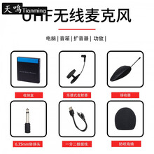 萨克斯专用无线麦克风舞台表演乐器拾音器二胡话筒电脑手机直播录音 萨克斯麦 一拖一