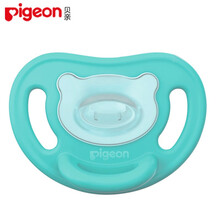 贝亲安抚奶嘴 婴儿全硅胶安抚奶嘴 宝宝安慰安抚柔软硅胶奶嘴宝宝安抚 L码 M码-绿色（3个月以上）